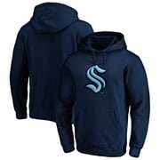 Men's Fanatics Navy Seattle Kraken Primary Logo Big \u0026 Tall Pullover Hoodie
